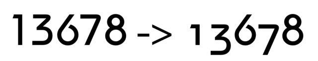 Lining versus old-style and tabular versus proportional digits in FontCreator.